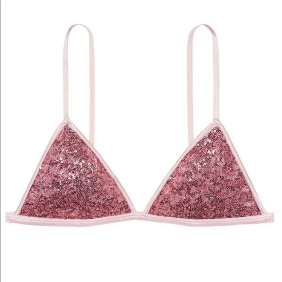 Victoria’s Secret Sequin Triangle Bralette! - Picture 6 of 7